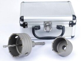 Dozenboorset 2dlg. koffer