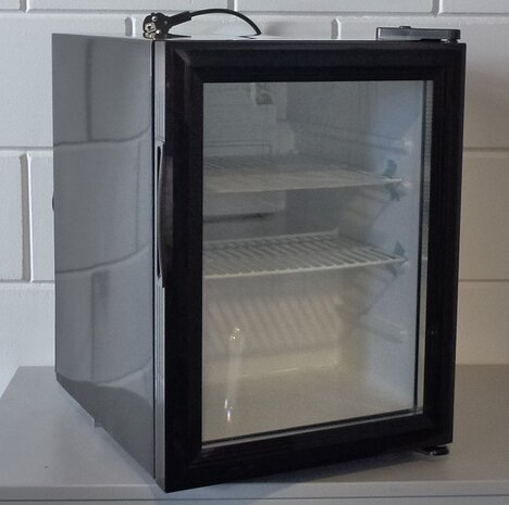 VDT minibar - koelkast - 35 liter- glazen deur - white edition