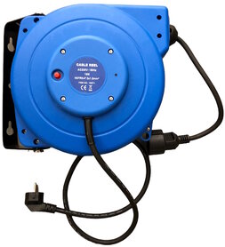 VDT Automatische Kabelhaspel 15m Neopreen / Rubber - 3x1.5mm²