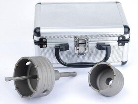 VDT Dozenboren set - 65-80mm Alu koffer