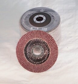 VDT lamellenschijven 125mm P40, 10 stuks